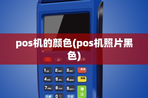 pos机的颜色(pos机照片黑色)