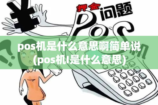 pos机是什么意思啊简单说(pos机I是什么意思)