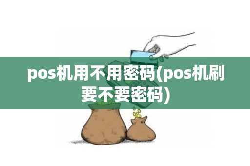 pos机用不用密码(pos机刷要不要密码)