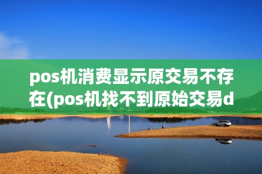 pos机消费显示原交易不存在(pos机找不到原始交易dt)