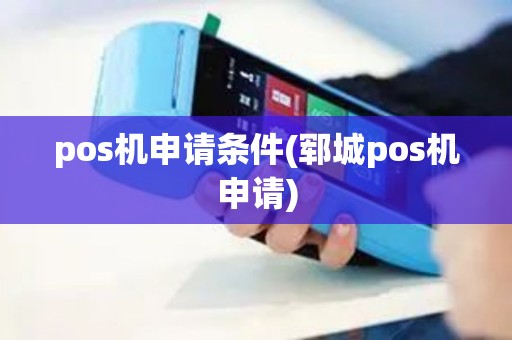pos机申请条件(郓城pos机申请)