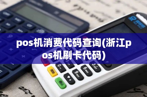 pos机消费代码查询(浙江pos机刷卡代码)