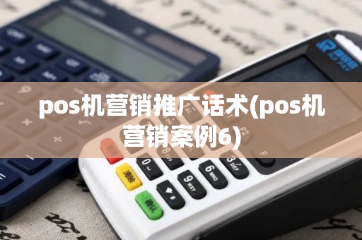 pos机营销推广话术(pos机营销案例6)