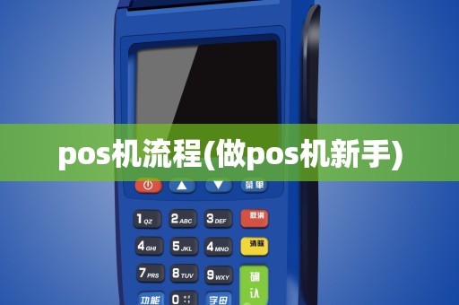 pos机流程(做pos机新手)
