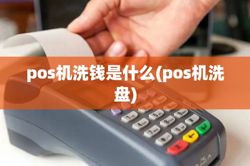 pos机洗钱是什么(pos机洗盘)