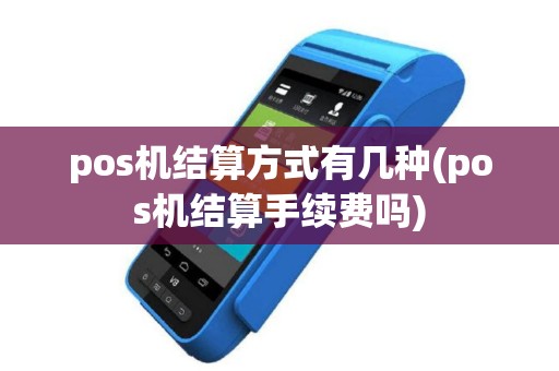 pos机结算方式有几种(pos机结算手续费吗)