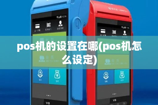 pos机的设置在哪(pos机怎么设定)