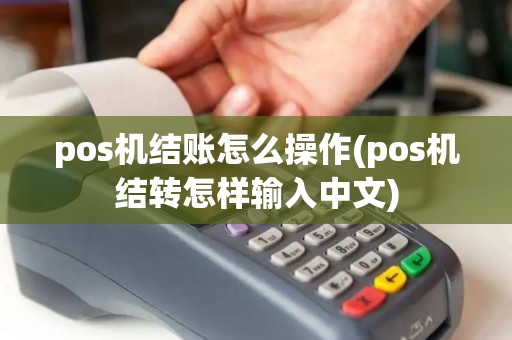 pos机结账怎么操作(pos机结转怎样输入中文)