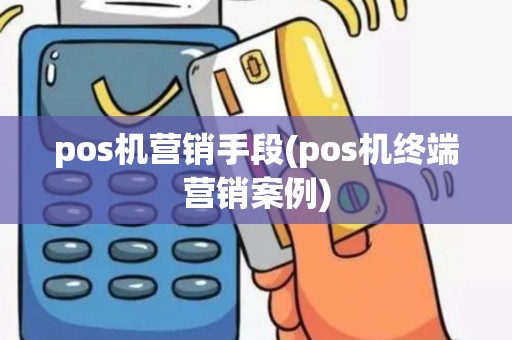 pos机营销手段(pos机终端营销案例)