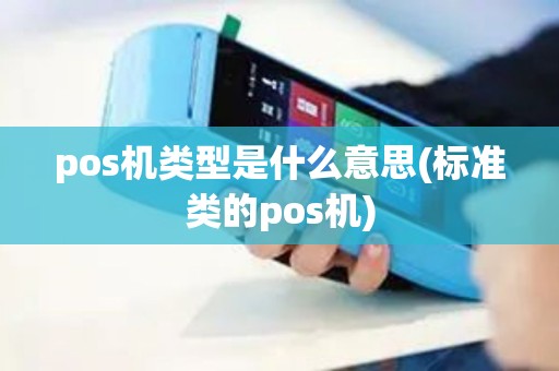 pos机类型是什么意思(标准类的pos机)