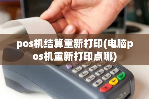 pos机结算重新打印(电脑pos机重新打印点哪)