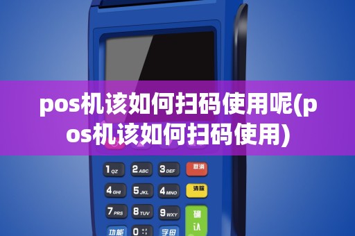 pos机该如何扫码使用呢(pos机该如何扫码使用)