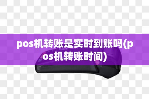 pos机转账是实时到账吗(pos机转账时间)