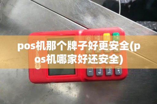 pos机那个牌子好更安全(pos机哪家好还安全)