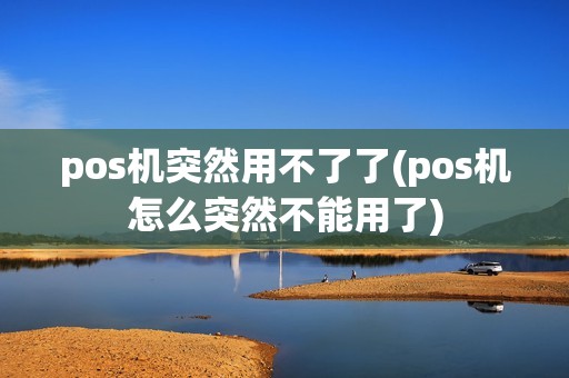 pos机突然用不了了(pos机怎么突然不能用了)