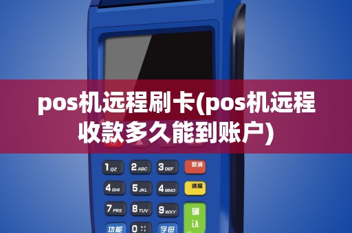 pos机远程刷卡(pos机远程收款多久能到账户)