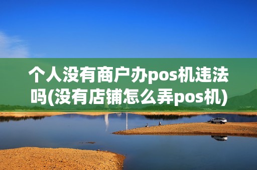 个人没有商户办pos机违法吗(没有店铺怎么弄pos机)