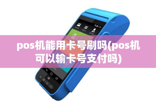 pos机能用卡号刷吗(pos机可以输卡号支付吗)