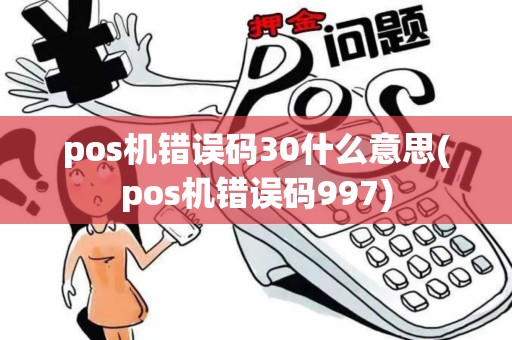 pos机错误码30什么意思(pos机错误码997)