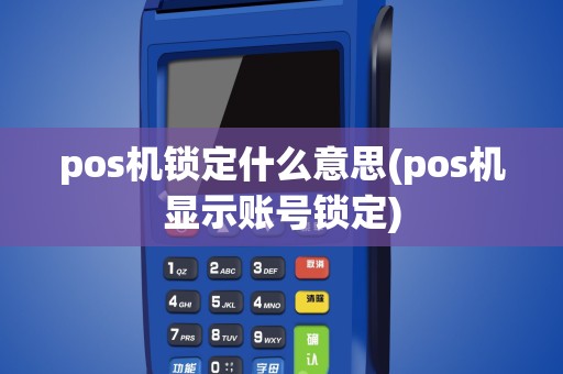 pos机锁定什么意思(pos机显示账号锁定)