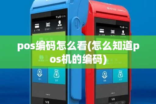 pos编码怎么看(怎么知道pos机的编码)