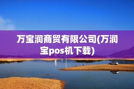 万宝润商贸有限公司(万润宝pos机下载)