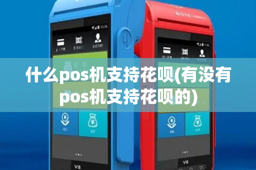 什么pos机支持花呗(有没有pos机支持花呗的)