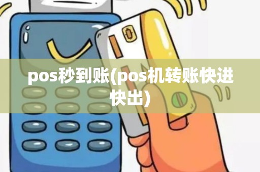 pos秒到账(pos机转账快进快出)