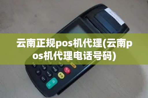 云南正规pos机代理(云南pos机代理电话号码)