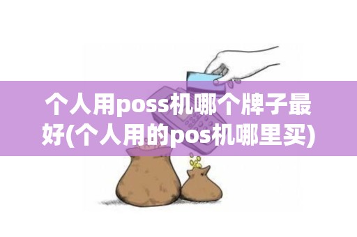 个人用poss机哪个牌子最好(个人用的pos机哪里买)