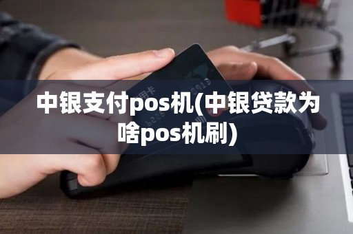 中银支付pos机(中银贷款为啥pos机刷)