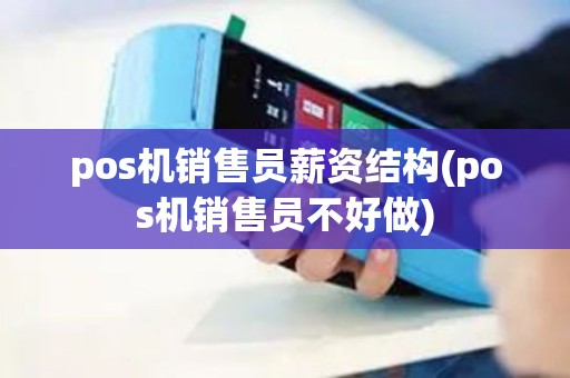 pos机销售员薪资结构(pos机销售员不好做)