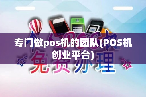 专门做pos机的团队(POS机创业平台)