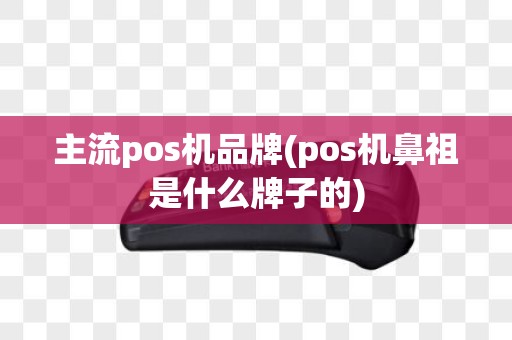 主流pos机品牌(pos机鼻祖是什么牌子的)