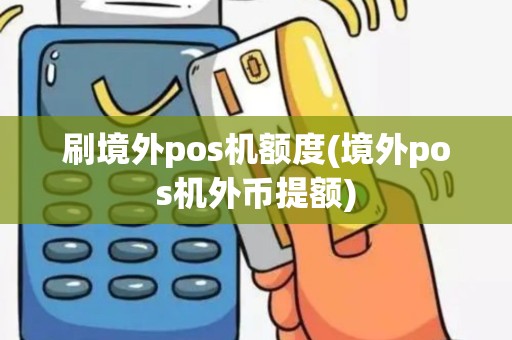 刷境外pos机额度(境外pos机外币提额)