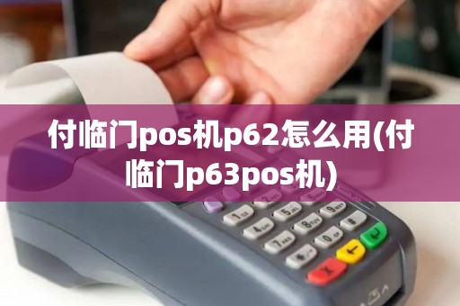 付临门pos机p62怎么用(付临门p63pos机)