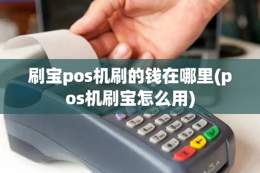 刷宝pos机刷的钱在哪里(pos机刷宝怎么用)