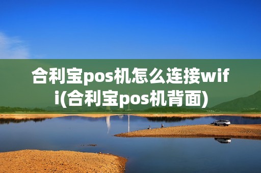 合利宝pos机怎么连接wifi(合利宝pos机背面)