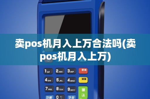 卖pos机月入上万合法吗(卖pos机月入上万)