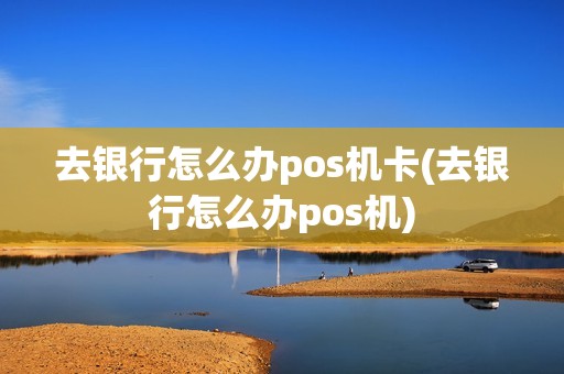 去银行怎么办pos机卡(去银行怎么办pos机)