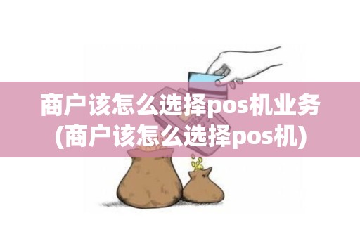 商户该怎么选择pos机业务(商户该怎么选择pos机)