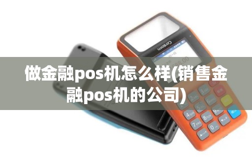 做金融pos机怎么样(销售金融pos机的公司)