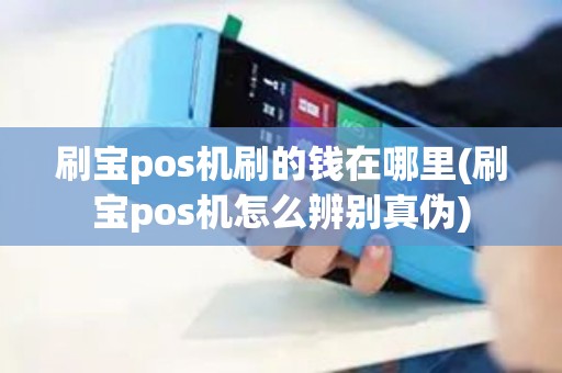 刷宝pos机刷的钱在哪里(刷宝pos机怎么辨别真伪)