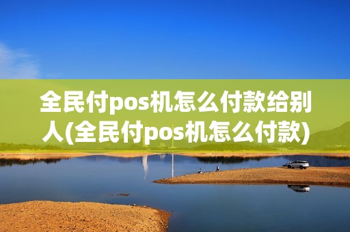 全民付pos机怎么付款给别人(全民付pos机怎么付款)