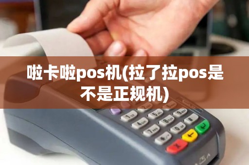 啦卡啦pos机(拉了拉pos是不是正规机)