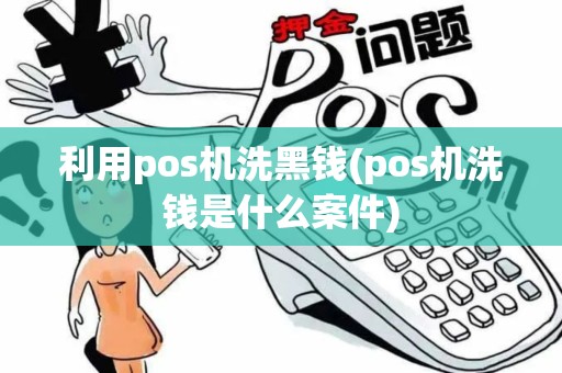 利用pos机洗黑钱(pos机洗钱是什么案件)