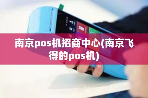 南京pos机招商中心(南京飞得的pos机)