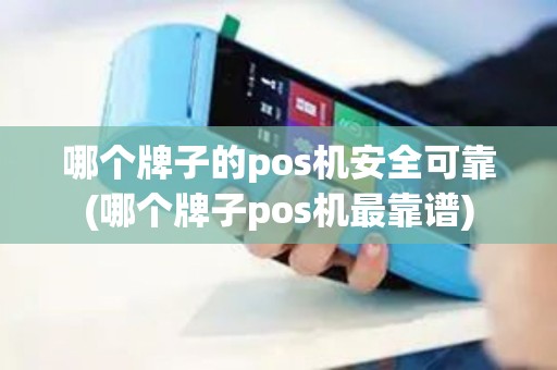 哪个牌子的pos机安全可靠(哪个牌子pos机最靠谱)