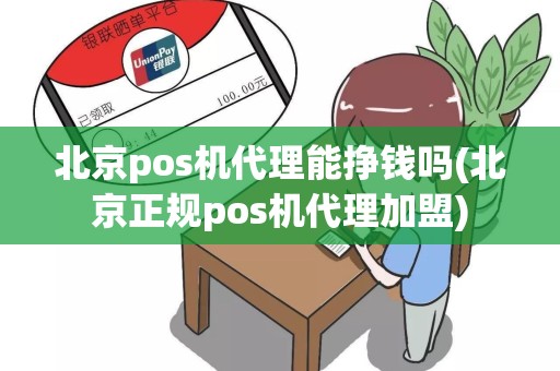 北京pos机代理能挣钱吗(北京正规pos机代理加盟)