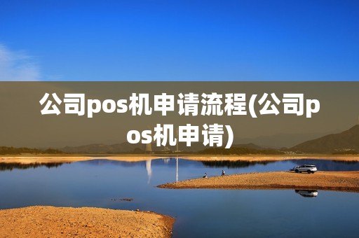 公司pos机申请流程(公司pos机申请)
